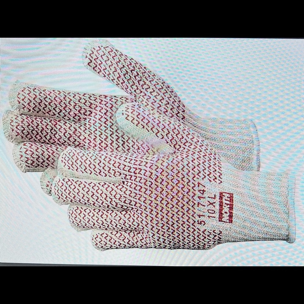 2 North Safety XL Ambidextrous Gloves Grip N Hot Mill 51/7147 Nitrile-Coated NEW
